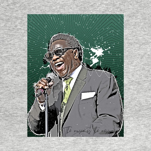Al Green - The music is the message - Jazz Legends - Design by Great-Peoples